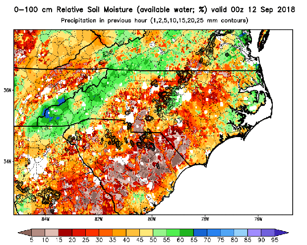 Dramatic Soil Moisture Transformation over North Carolina Associated with Flooding Rainfall from Hurricane Florence